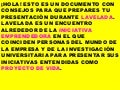 CONSEJOS FOTORRELATO