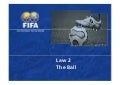 Law 2   The Ball