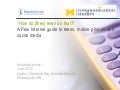 "How do [they] even do that? A Pew Internet guide to teens, young adults, mobile phones and social media