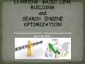 Basic Training for Link Building and Search engine Optimization