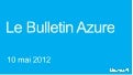 Le Bulletin Azure - Episode 7, bus et metro