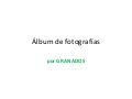 áLbum de fotografías