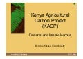 Learning Event No 8, Session 2 from Agriculture and Rural Development Day (ARDD) 2011