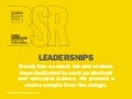 Leadership statistics – London Business School BSR