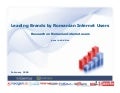 Leading Brands By Romanian Internet Users 2008