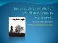 Leading by example for childhood obesity awareness