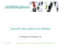 Leads Explorer Convertir Visiteurs En Affaires