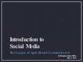 Agricultural communications & social media