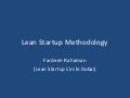 Lean Startup Methodology