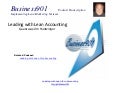 Lean Accounting with Jim Hutzinger