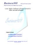 Lean Agile Enterprise Requirements