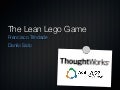 Lean Lego Game