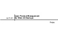 Lean product management for web2.0 by Sujoy Bhatacharjee, April 
