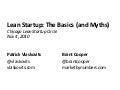Lean Startup: The Basics