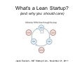 Lean startup 101