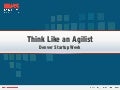 Think Like an Agilist