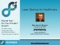 Lean Startup for Healthcare: Workshop at Healthbox 