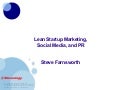 Lean startup marketing pr and social media v061112 2