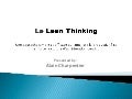 Lean Thinking