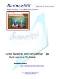 Lean Training and Simulations Tips