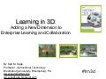 Learning in 3D
