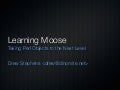 Learning Moose SHDH 36 Lightning Talk