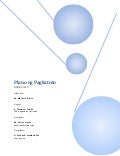 Learning plan