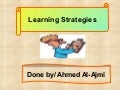 Learning Strategies
