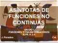 Lección 1.4 Asíntotas Funciones No Continuas Ce L