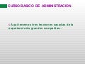 Lecciones Administrativas. Moralejas