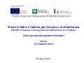 Lecco Lezione 6. Didattica di base