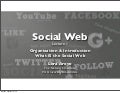 Lecture 1: Social Web Introduction (2012)