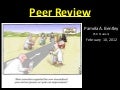 Lecture 14  peer review