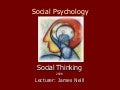 Social Thinking