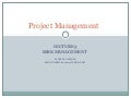 Project Management  by Mostafa Ewees