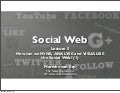 Lecture 5: Social Web Data Analysis (2012)