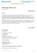 LED Phosphor Markets &rsquo; 2012