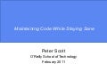 Dealing with Legacy Perl Code - Peter Scott