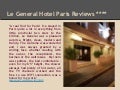 Le General Hotel reviews