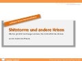 Shitstorms und andere Krisen. Leitfaden Krisen-Kommunikation