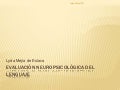 Lenguaje Evaluación Neuropsicologica Cali