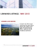 Lennard listings may 2013