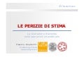 Le perizie di stima   cattolica - piacenza 2011