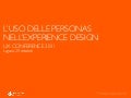 L&rsquo;uso delle personas nell&rsquo;experience design