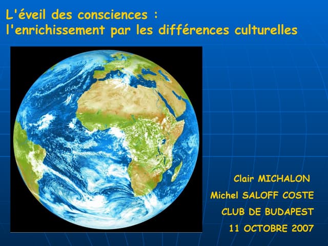 Les Cultures Humaines