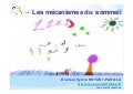 Les mécanismes du sommeil 2010.ppt
