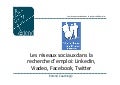 Les réseaux sociaux dans la recherche d&rsquo;emploi