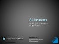 A3 language as the glue for lean transformation