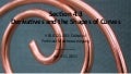 Lesson 20: Derivatives and the Shapes of Curves (slides)
