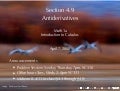 Lesson 24: Antiderivatives